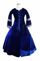 Girl's Medieval Victorian Two Hooped Underskirt Age 7 - 9 Years
